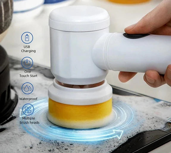 Zova 5-in-1 Electric Brush Cleaner
