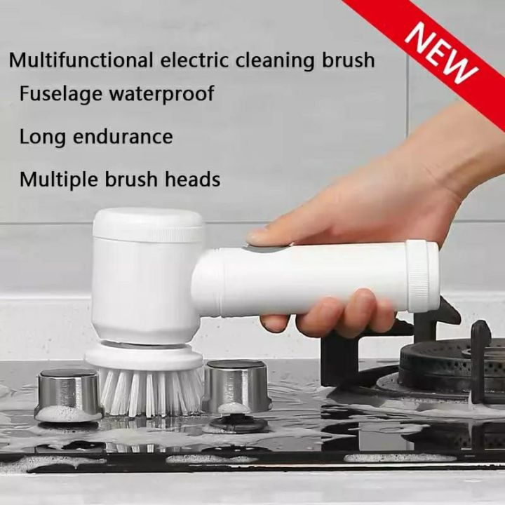 Zova 5-in-1 Electric Brush Cleaner